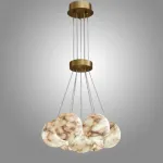 Подвесная люстра LILLIS BALL MARBLE A D40 L7 Marble