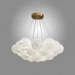 Подвесная люстра LILLIS BALL MARBLE A D65 L19 Cloud Marble