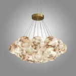 Подвесная люстра LILLIS BALL MARBLE B D75 L19 Marble