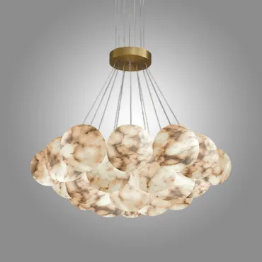 Подвесная люстра LILLIS BALL MARBLE B D75 L19 Marble