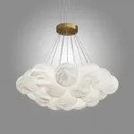 Подвесная люстра LILLIS BALL MARBLE B D75 L19 Cloud Marble