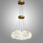 Подвесная люстра LILLIS BALL MARBLE A D40 L7 Cloud Marble