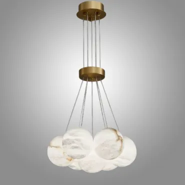 Подвесная люстра LILLIS BALL MARBLE A D40 L7 Cloud Marble