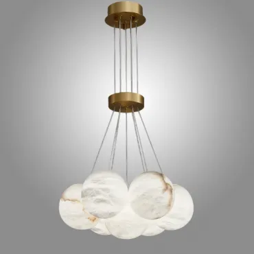 Подвесная люстра LILLIS BALL MARBLE B D45 L7 Cloud Marble