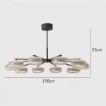 Люстра на штанге EILERT CH D108