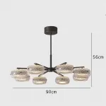 Люстра на штанге EILERT CH D90