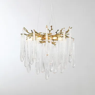 Подвесная люстра DEWDROPS D46 Gold