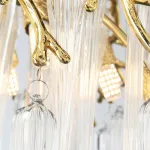 Подвесная люстра DEWDROPS D46 Gold