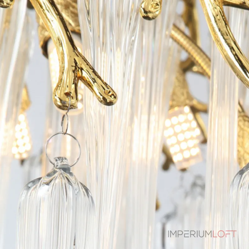 Подвесная люстра DEWDROPS D46 Gold