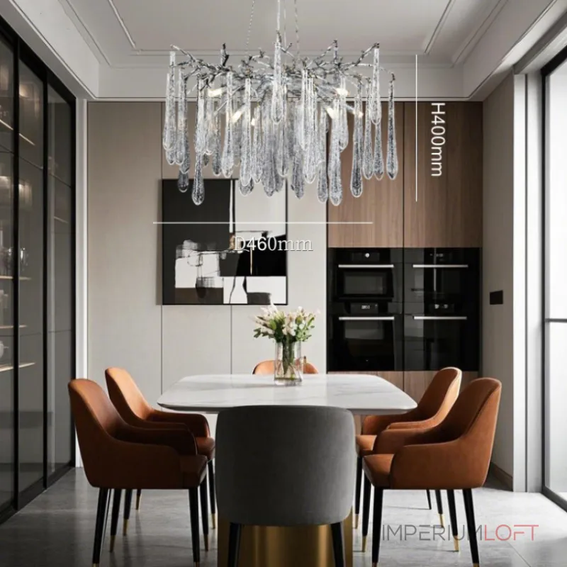 Подвесная люстра DEWDROPS D46 Gold