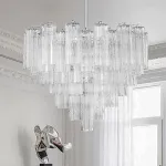 Люстра на штанге WIEN D45 Transparent