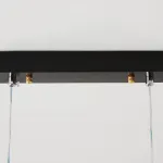 Серия светодиодных люстр с креплением в форме конуса на кольцевом корпусе из черненой латуни NORDEN B D80 от ImperiumLoft