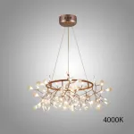 Светодиодная люстра на кольцевом каркасе LEAVES R D80 4000К от ImperiumLoft