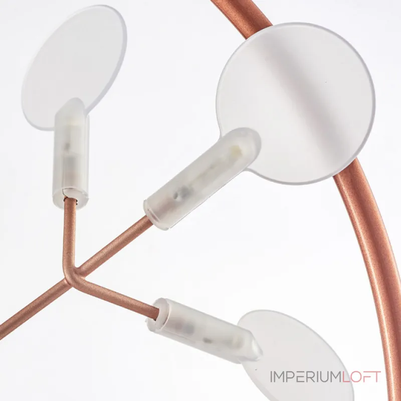 Светодиодная люстра на кольцевом каркасе LEAVES R D160 3000К от ImperiumLoft