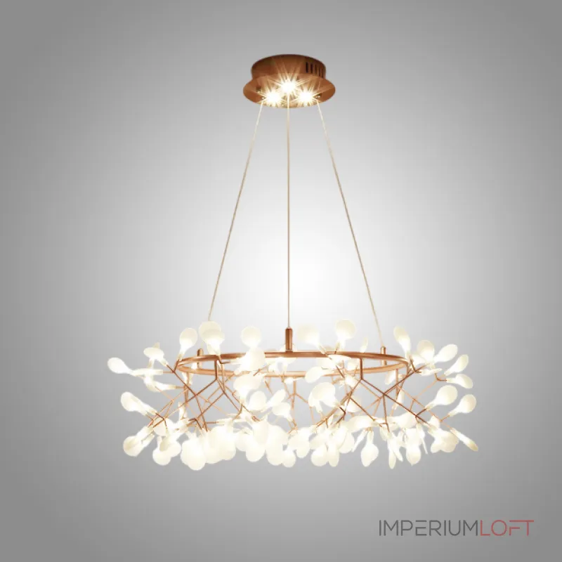 Светодиодная люстра на кольцевом каркасе LEAVES R D105 с подсветкой от ImperiumLoft Светодиодная люстра на кольцевом каркасе LEAVES R D105 с подсветкой от ImperiumLoft