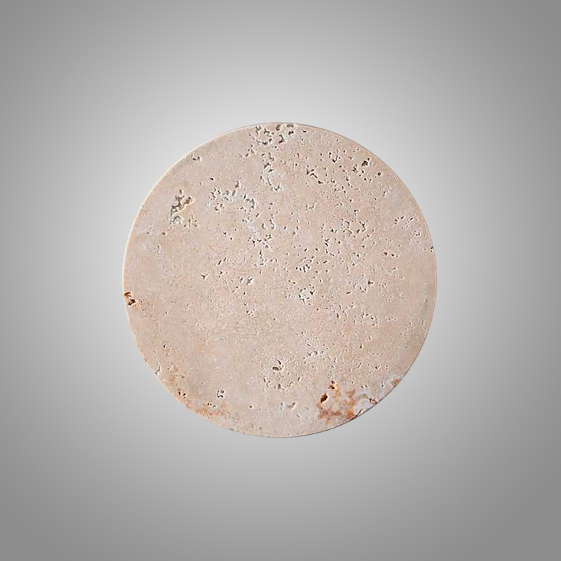 Серия светодиодных настенных светильников в виде дисков из травертина GRAUS D16 от ImperiumLoft Серия светодиодных настенных светильников в виде дисков из травертина GRAUS D16 от ImperiumLoft