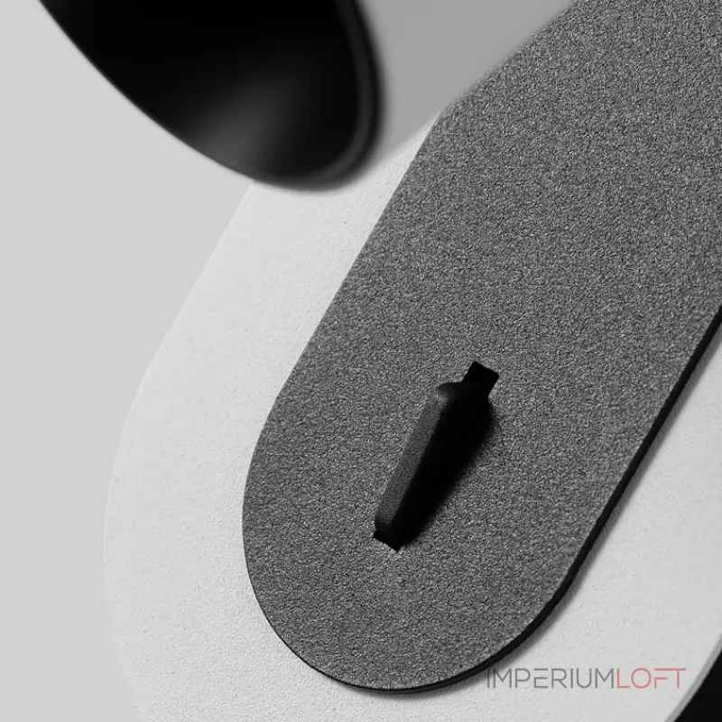 Минималистичный настенный светильник с поворотным плафоном и выключателем на корпусе BENKA 3000К от ImperiumLoft