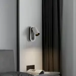 Минималистичный настенный светильник с поворотным плафоном и выключателем на корпусе BENKA 3000К от ImperiumLoft