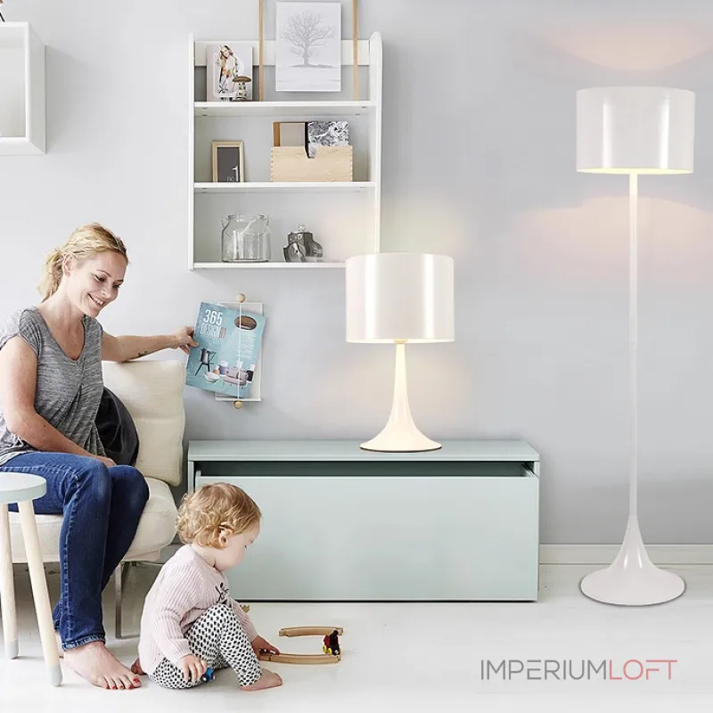 Настольная лампа Spun Light T D30 Black от ImperiumLoft