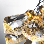 Серия кольцевых светодиодных люстр с рассеивателями из хрустальных кристаллов GLORIOLE RING A D115 от ImperiumLoft