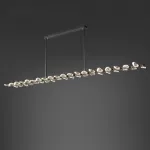 Серия светодиодных люстр с двусторонним расположением источников света в виде хрустальных кристаллов GLORIOLE LINE L200 от ImperiumLoft