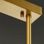 Серия светодиодных люстр с рядным расположением источников света в виде хрустальных кристаллов GLORIOLE SPIN LINE B L156 от ImperiumLoft