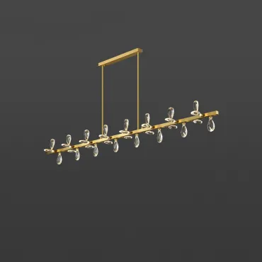 Подвесная люстра GLORIOLE SPIN LINE A L160