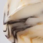 Линейный двунаправленный светильник с рядным расположением плафонов из мрамора с фактурой Bulgary Stone EILERT NEPHRITE LONG от ImperiumLoft