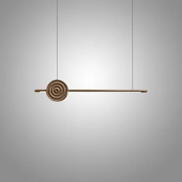 Подвесной светильник ZVI WOOD  L127 Light Brown