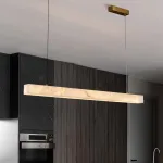 Реечный светодиодный светильник квадратного сечения из мрамора GREG L100 от ImperiumLoft