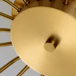 Серия настенных светильников со скоплением кристаллов из улучшенного хрусталя К9 на лучевых креплениях GLORIOLE LARGE WALL от ImperiumLoft