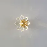 Серия настенных светильников со скоплением кристаллов из улучшенного хрусталя К9 GLORIOLE WALL от ImperiumLoft