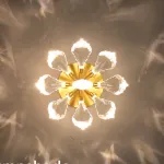 Серия настенных светильников со скоплением кристаллов из улучшенного хрусталя К9 GLORIOLE WALL от ImperiumLoft