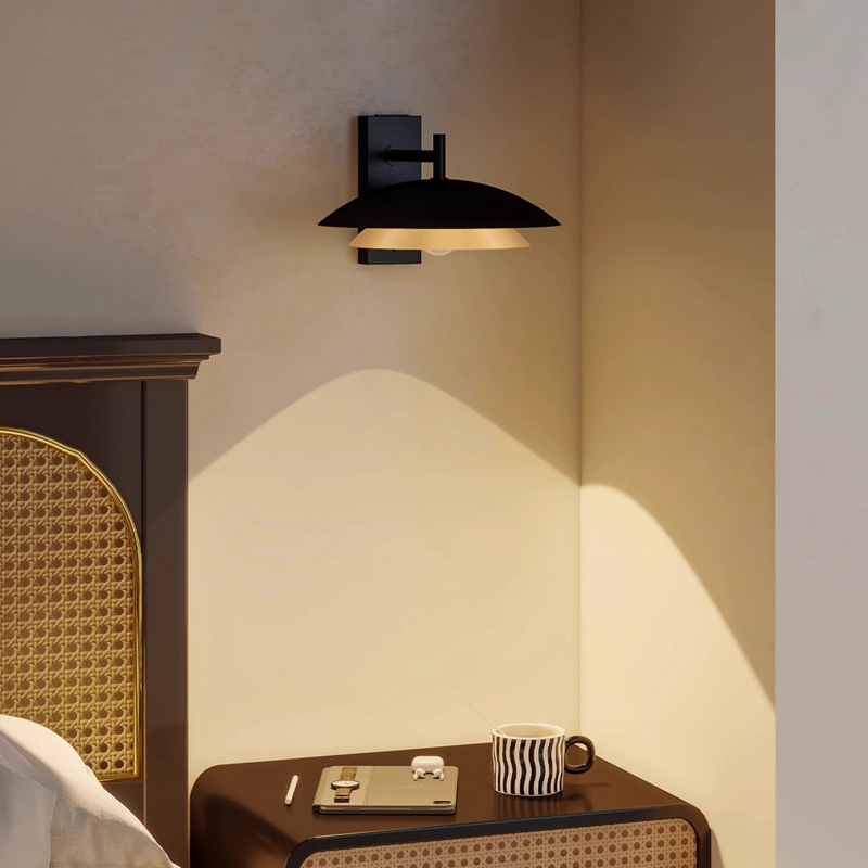 Светодиодный настенный светильник с двойным купольным плафоном и линзированным источником света TERRY WALL от ImperiumLoft