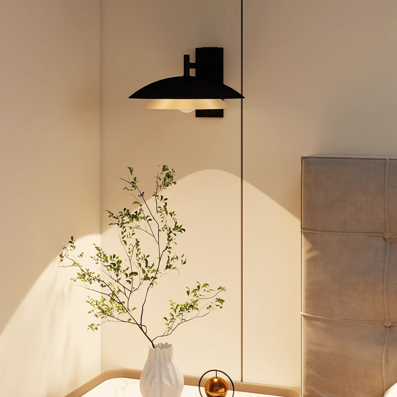 Светодиодный настенный светильник с двойным купольным плафоном и линзированным источником света TERRY WALL от ImperiumLoft