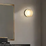 Серия настенных светодиодных светильников с круглым полупрозрачным рассеивателем с рельефной поверхностью RATE Grey от ImperiumLoft