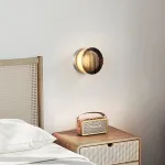 Серия настенных светодиодных светильников с круглым полупрозрачным рассеивателем с рельефной поверхностью RATE Grey от ImperiumLoft