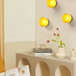 Серия настенных светодиодных светильников с круглым полупрозрачным рассеивателем с рельефной поверхностью RATE Grey от ImperiumLoft