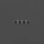 Серия настенных светильников с латунным корпусом волнообразной формы на полупрозрачном прямоугольном основании с LED подсветкой WESSEL STR L60 Black от ImperiumLoft