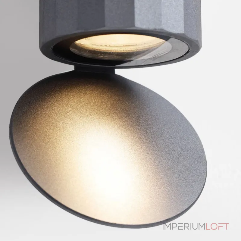 Серия светодиодных настенных светильников с двунаправленным светом и дисковидным рассеивателем FLIN Brown от ImperiumLoft