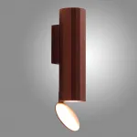 Серия светодиодных настенных светильников с двунаправленным светом и дисковидным рассеивателем FLIN Brown от ImperiumLoft