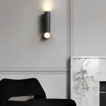 Серия светодиодных настенных светильников с двунаправленным светом и дисковидным рассеивателем FLIN Brown от ImperiumLoft