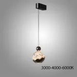 Серия светодиодных настенных светильников с подвесным шарообразным плафоном с рельефным изображением гор ECLA WALL 3000-4000-6000К Бесконтактное сенсорное включение от ImperiumLoft