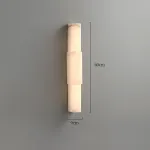 Серия настенных светильников с мраморным удлиненным корпусом оригинальной формы SVERRY В от ImperiumLoft