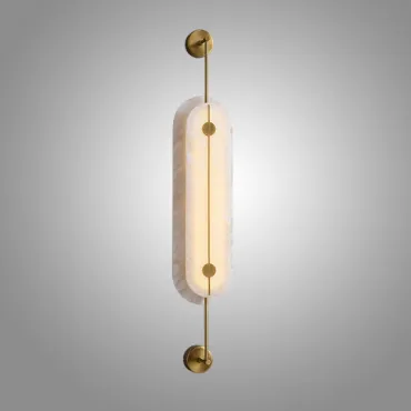 Бра PHEBE TALL H80 Brass