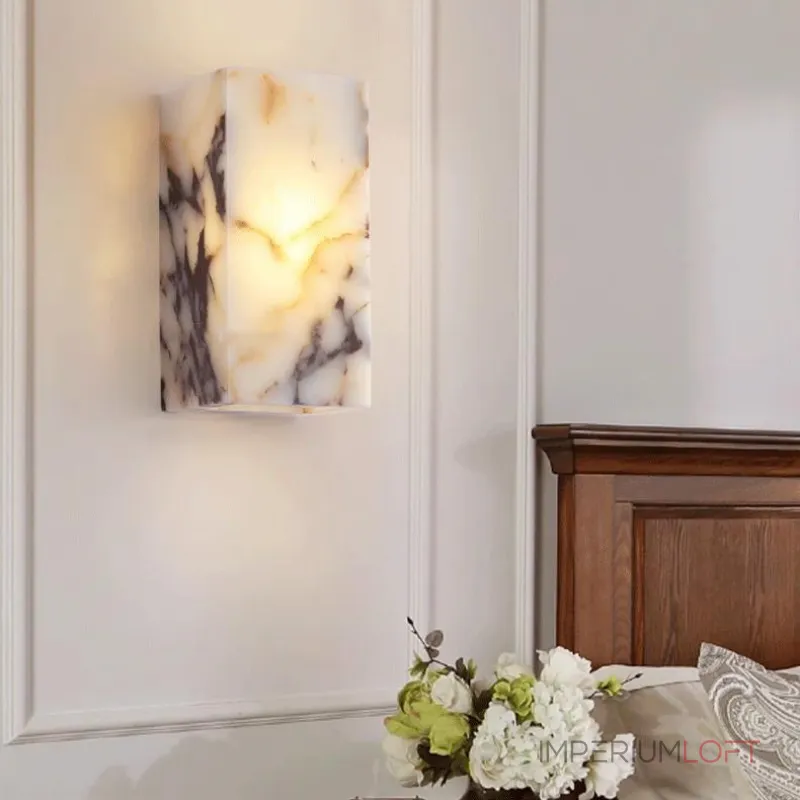 Серия светодиодных настенных светильников из натурального камня YAN A 4000К от ImperiumLoft