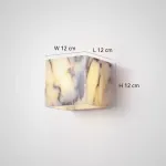 Серия светодиодных настенных светильников из натурального камня YAN A 4000К от ImperiumLoft