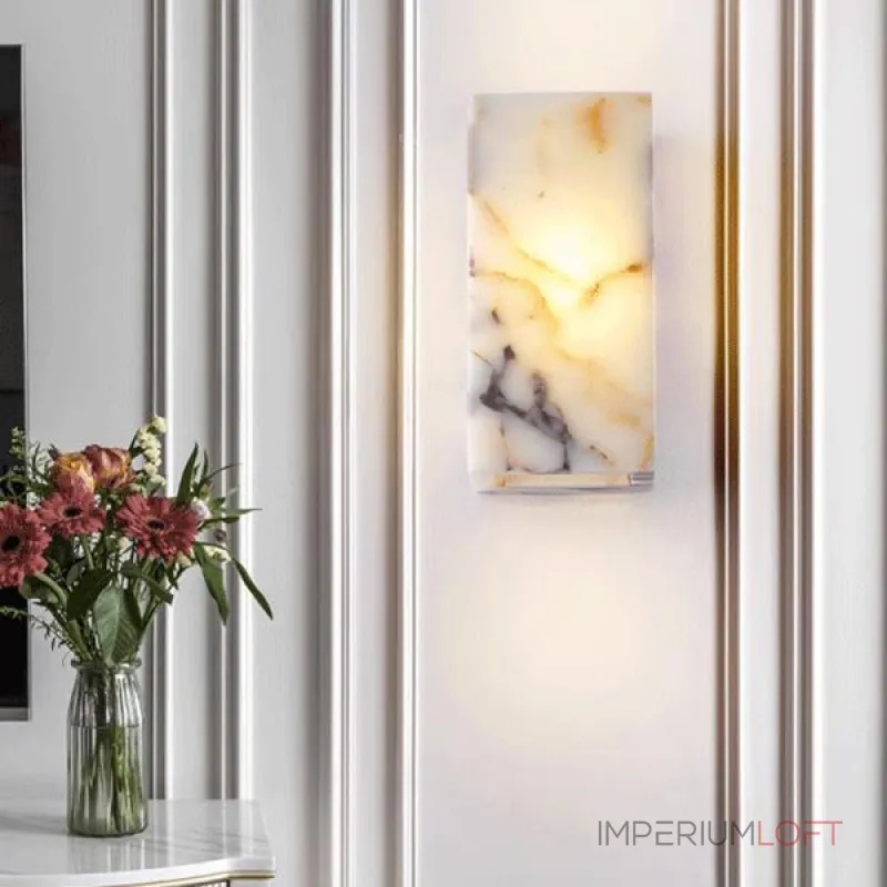 Серия светодиодных настенных светильников из натурального камня YAN A 4000К от ImperiumLoft