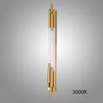 Настенный светодиодный светильник из нескольких разноуровневых светодиодных стержней VALDUS 3000К от ImperiumLoft