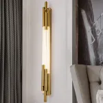 Настенный светодиодный светильник из нескольких разноуровневых светодиодных стержней VALDUS 3000-4000-6000К от ImperiumLoft